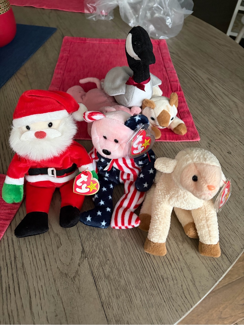 Ty Plush Beanie Baby Lot of 6